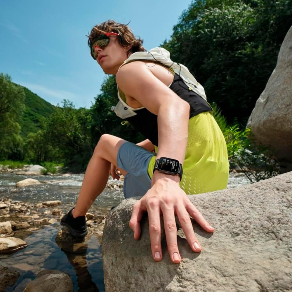 Redmi Watch 5 Lite with Bluetooth Calling & 1.96″ Amoled Display | Black