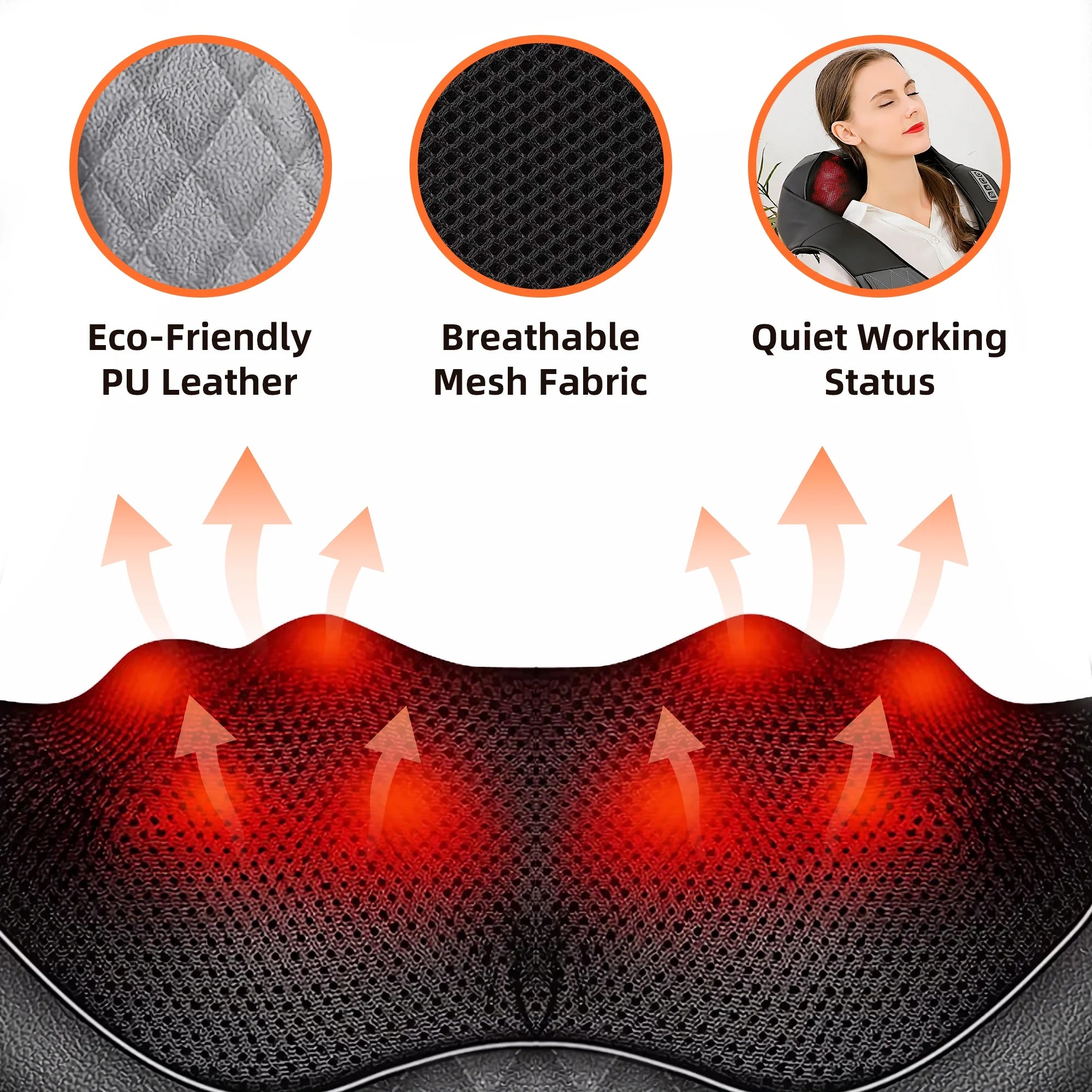 Neck and Back Massager with Heat, Shiatsu Shoulder Massager for Pain Relief Deep Tissue, Gifts for Women and Men Dad and Mom