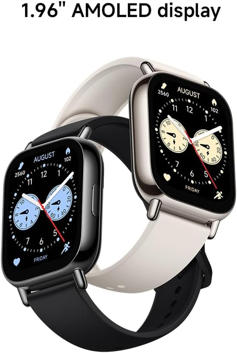 Redmi Watch 5 Lite with Bluetooth Calling & 1.96″ Amoled Display | Black