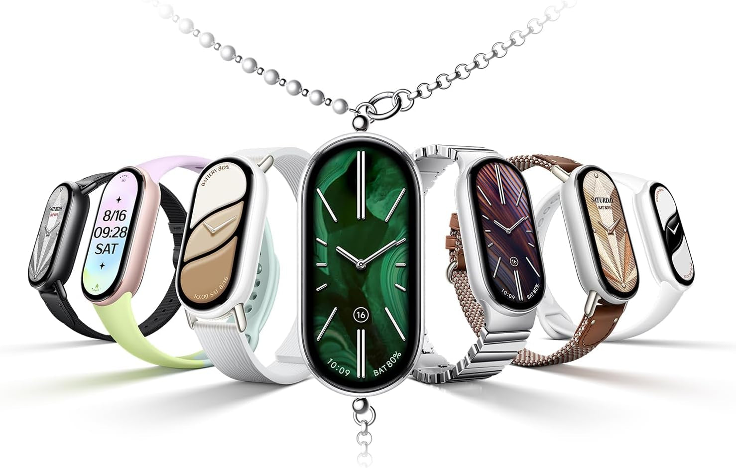 Smart Band 10 Fitness Tracker, 1.72" AMOLED Display, 21-Day Battery Life, 150+ Sports Modes, Heart Rate & Sleep Monitoring, Electronic Compass, 5ATM Waterproof, 2-Year Warranty – Midnight Black